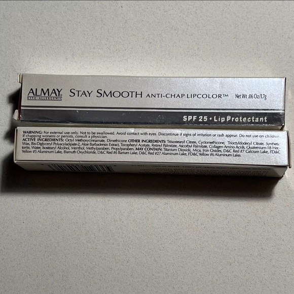 2x ALMAY Stay Smooth Anti-Chap Lipcolor with SPF 25 - Lip Protectant #MOCHA - Picture 3 of 7
